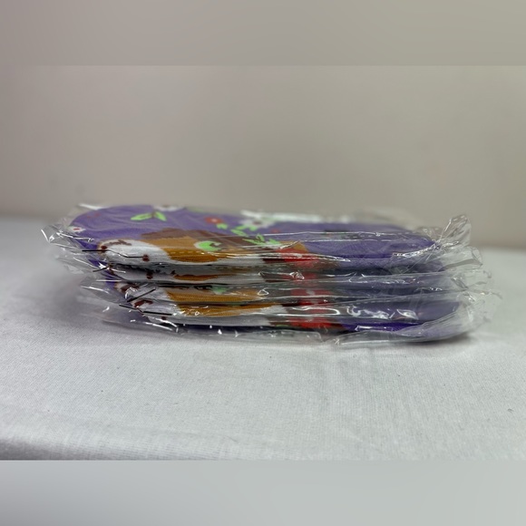 Little Brownie Baker Socks Girls Bulk Holiday Horse Pattern Lace Solid Socks 5Pk - Picture 3 of 4